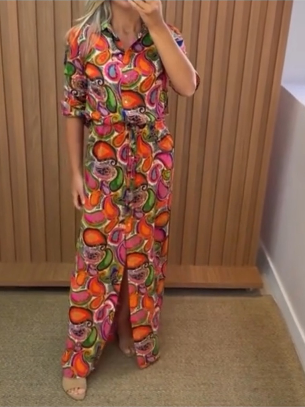 Trina Turk | Vibrant Paisley Maxi Dress - Picture 2 of 6